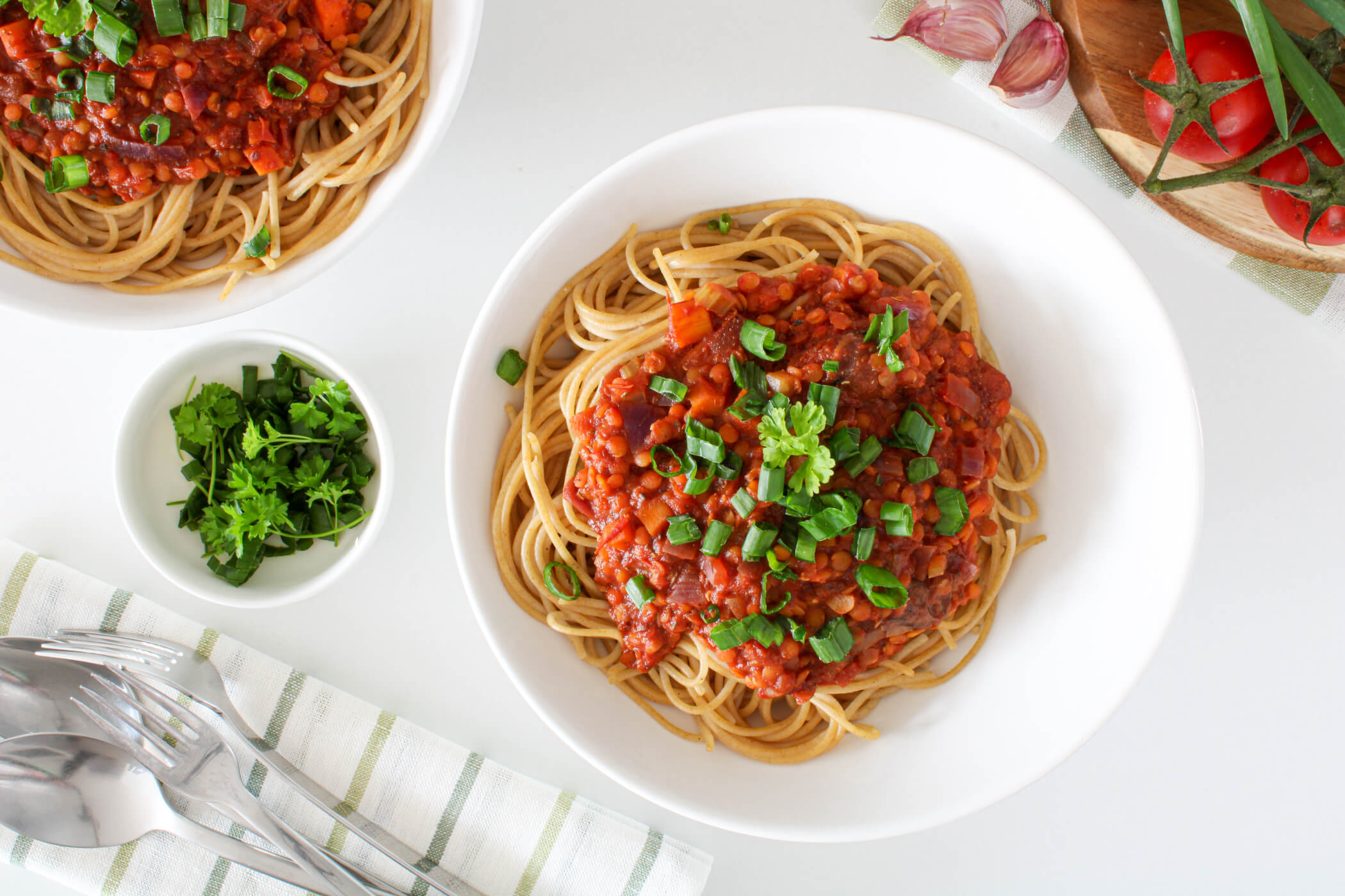 Lentil bolognese